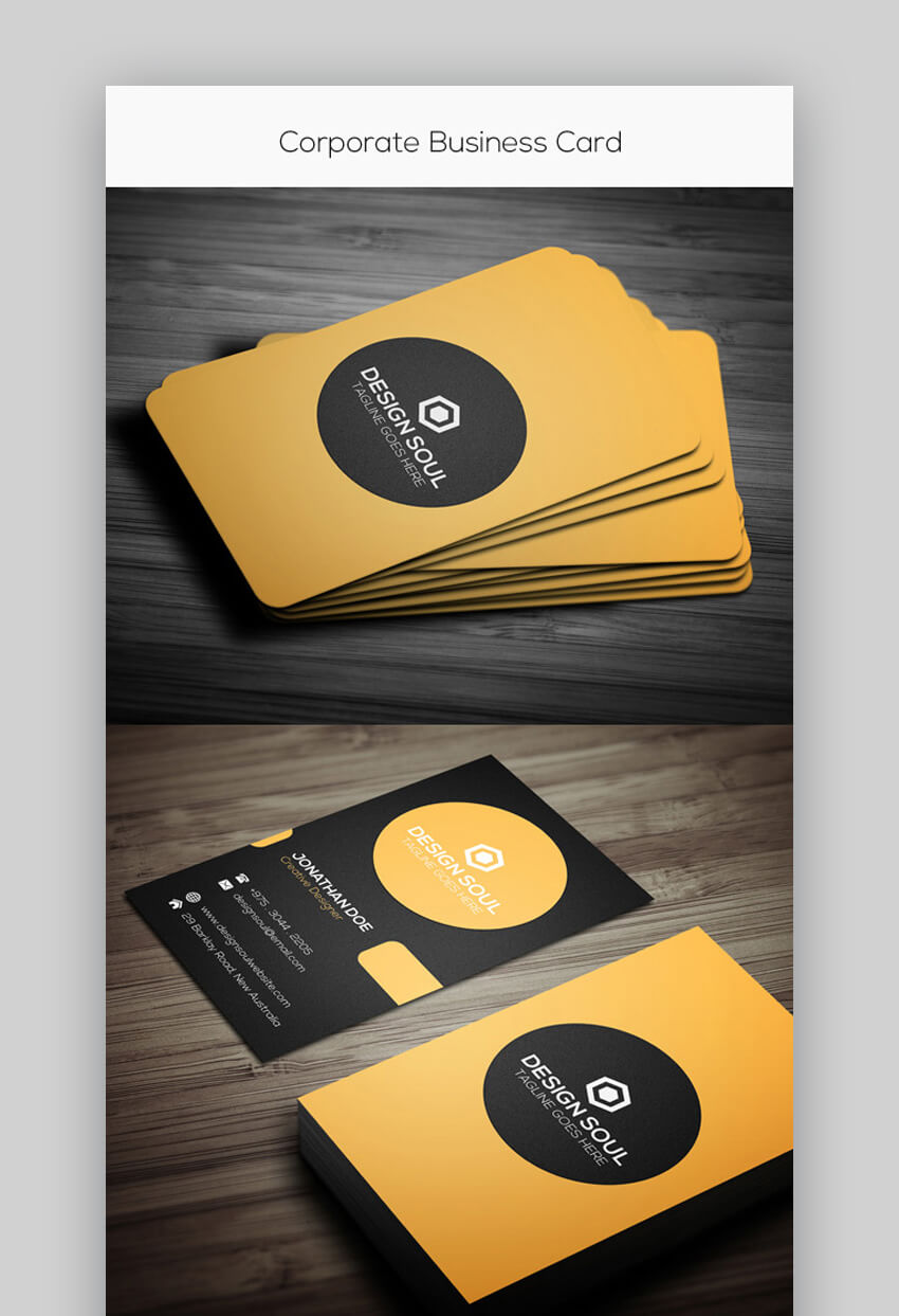 Web Development 24 Premium Business Card Templates (In